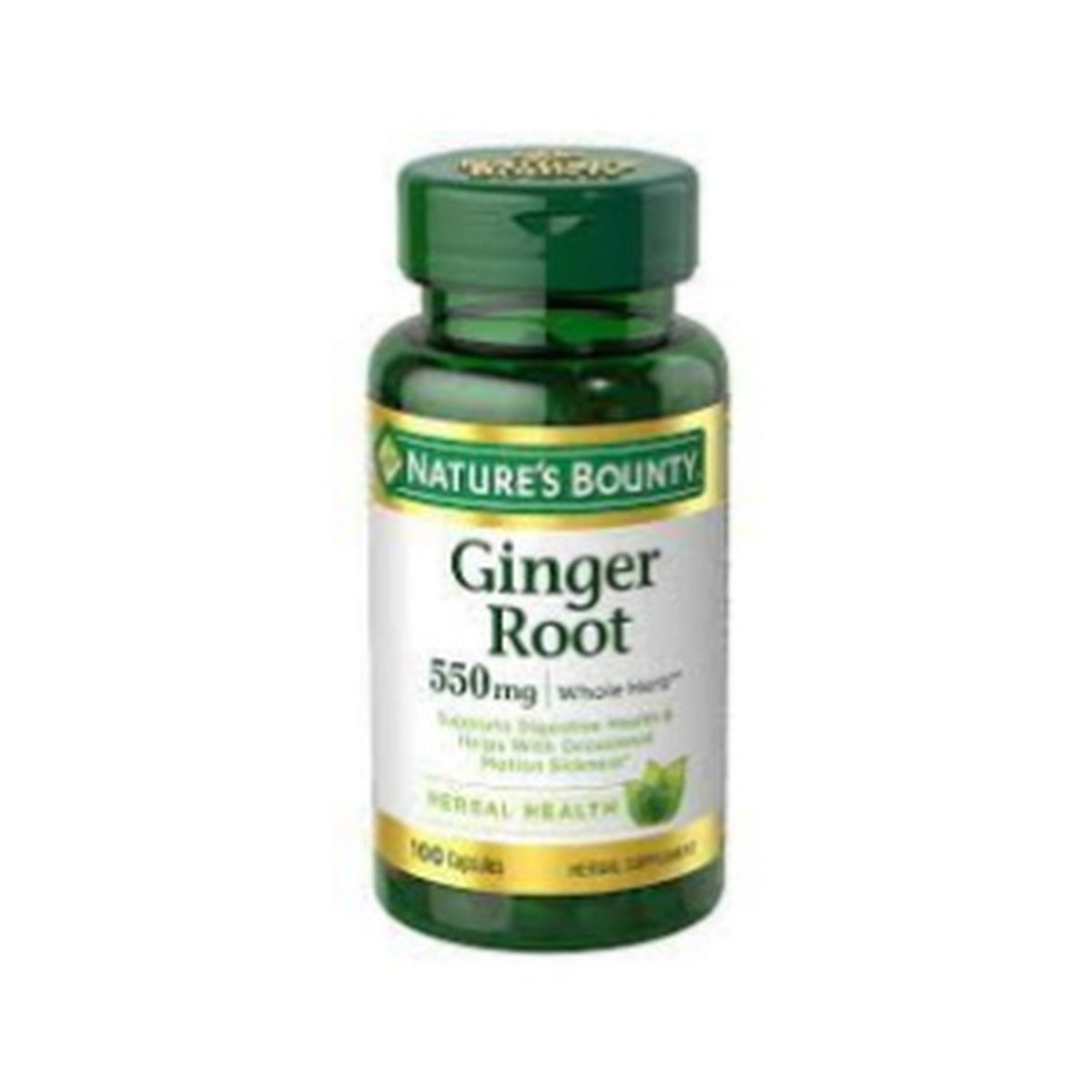 N/B Ginger Root 550Mg 100' Cap