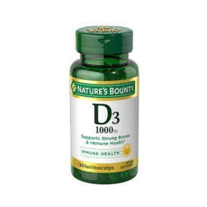 N/B Vit D3-1000 Iu 120 S/Gels