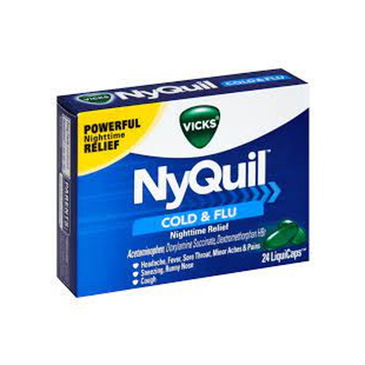 Nyquil Cold & Flu 24 Liquicaps