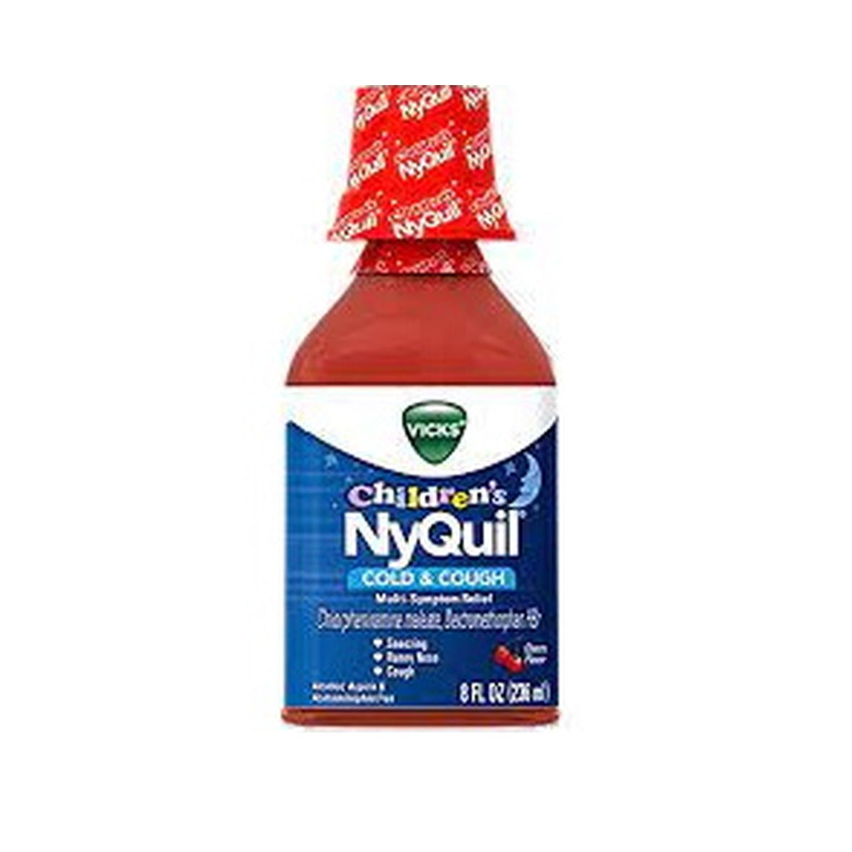 Nyquil Child Cold & Cough Cherry 8Oz