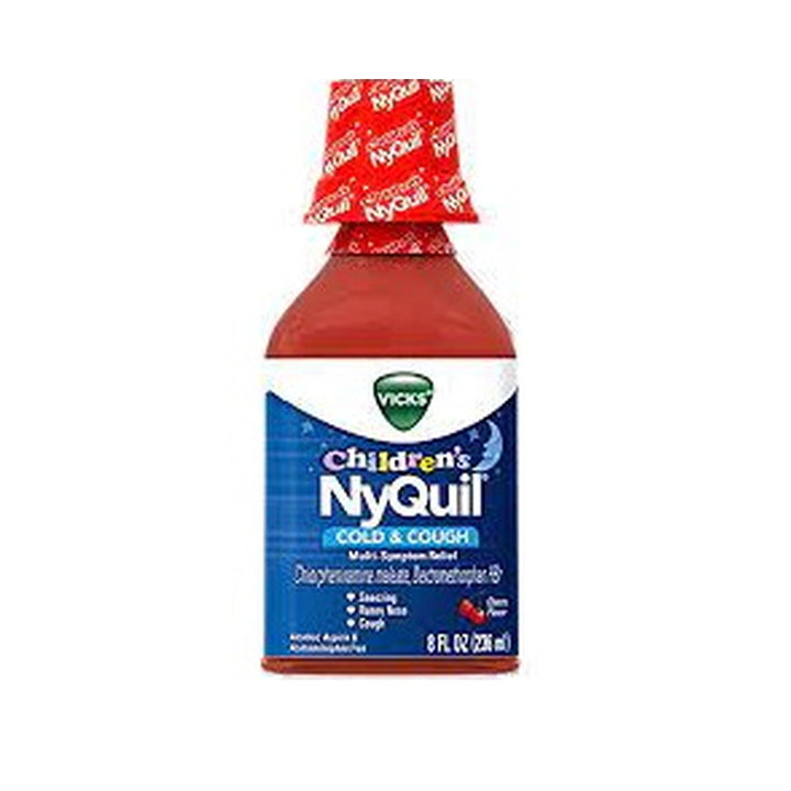 Nyquil Child Cold & Cough Cherry 8Oz