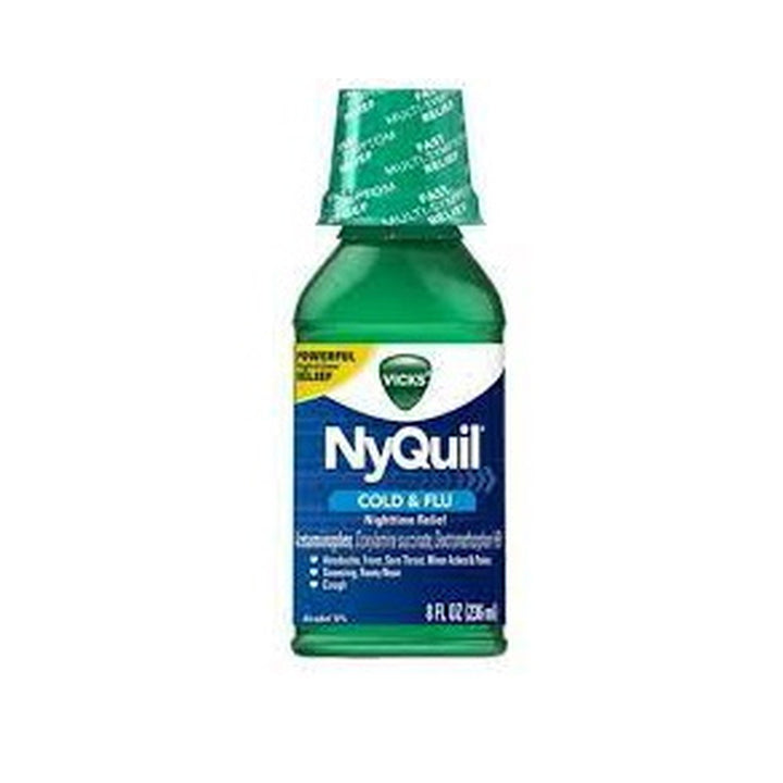 Nyquil Cold&Flu 8Oz Liq