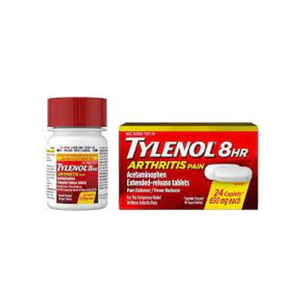 Tylenol 8Hr Arth 650Mg 24Tabs