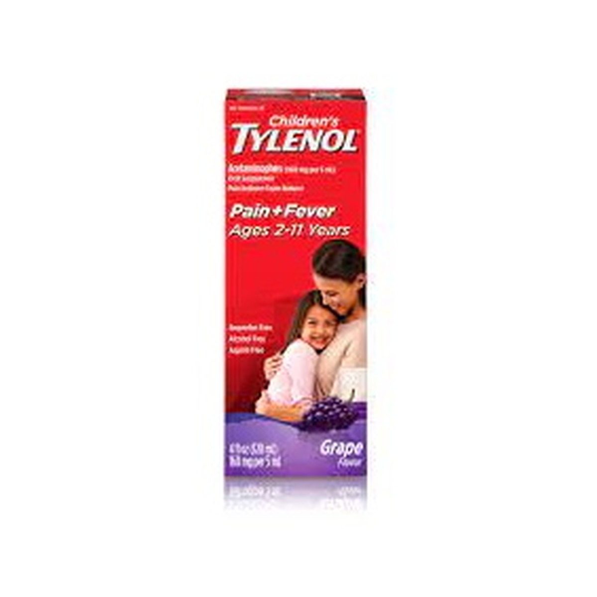 Tylenol Child Suspension 4oz Grape