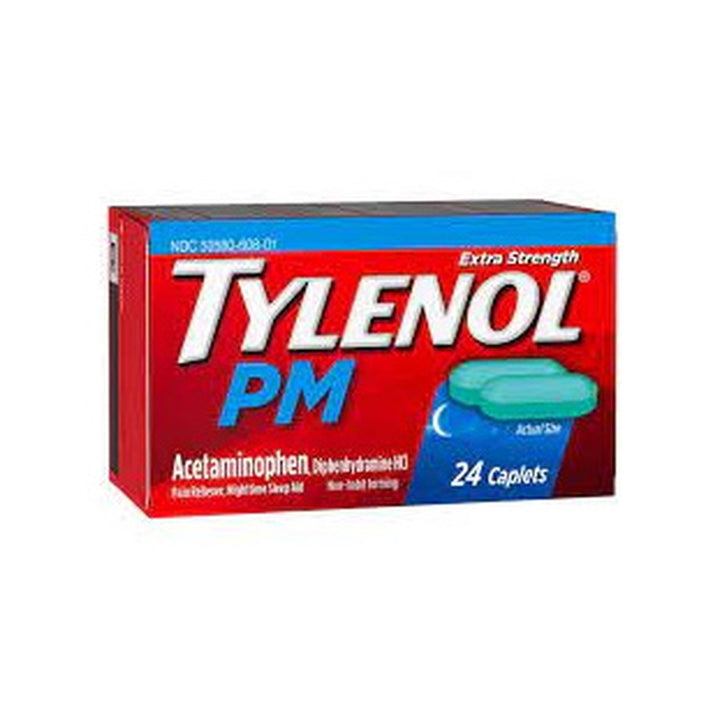 Tylenol Pm 24 Caplets