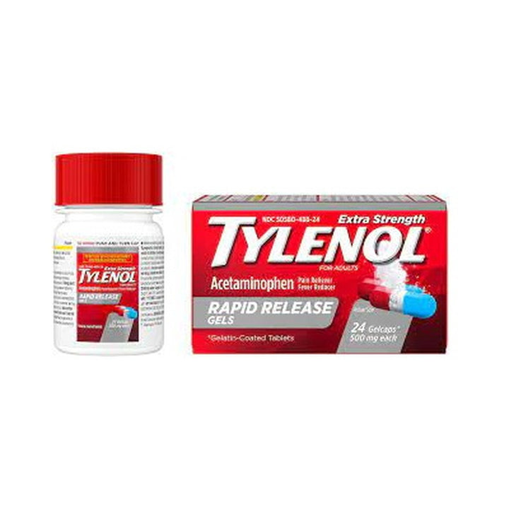 Tylenol Rapid Release Extra Strength 24 Gels