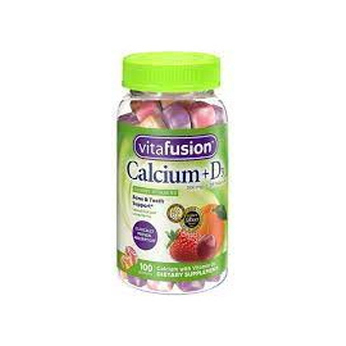 Vitafusion Calcium+D Gummy 100