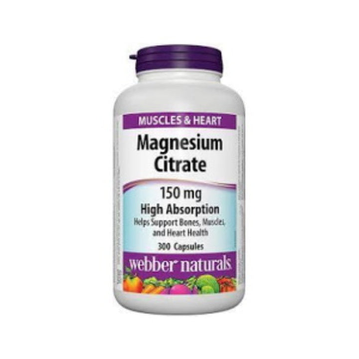 Webber Magnesium Citrate 300'S