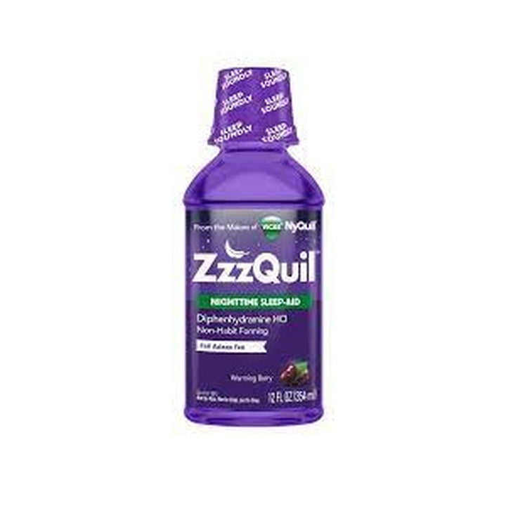 Zzzquil Liquid 12Oz Berry