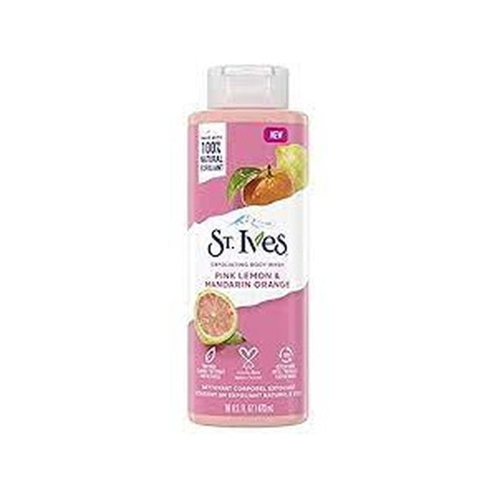 Body Wash St. Ives Exfoliating Pink Lemon & Mandarin Orange 16oz