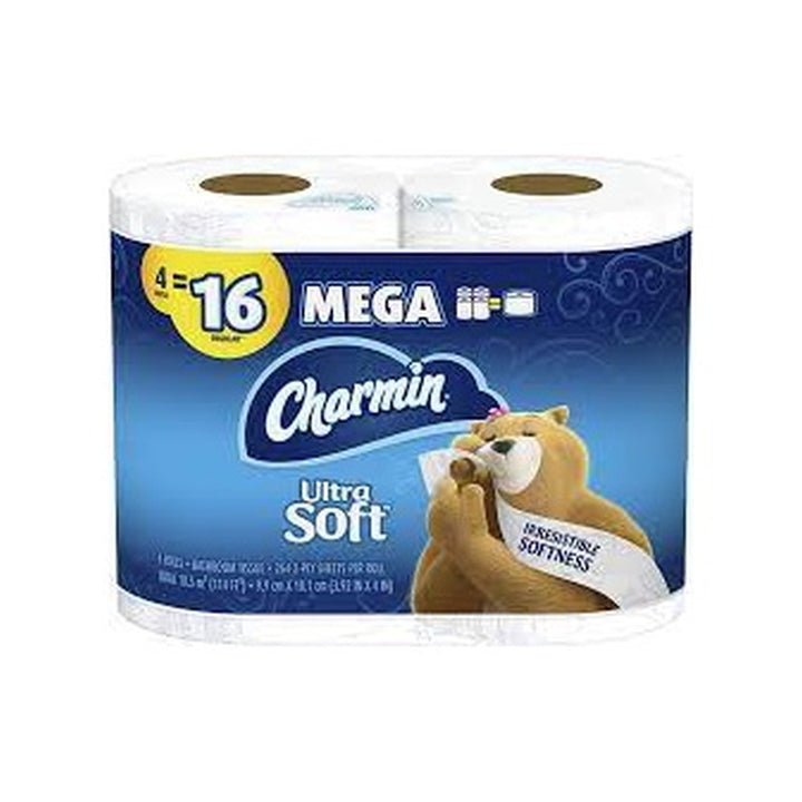 Toilet Paper Charmin Mega Ultra Soft 4Pk