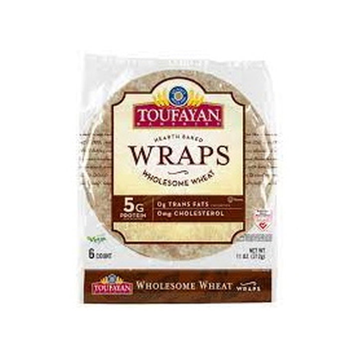 Wraps Wholesome Wheat Toufayan 6 count