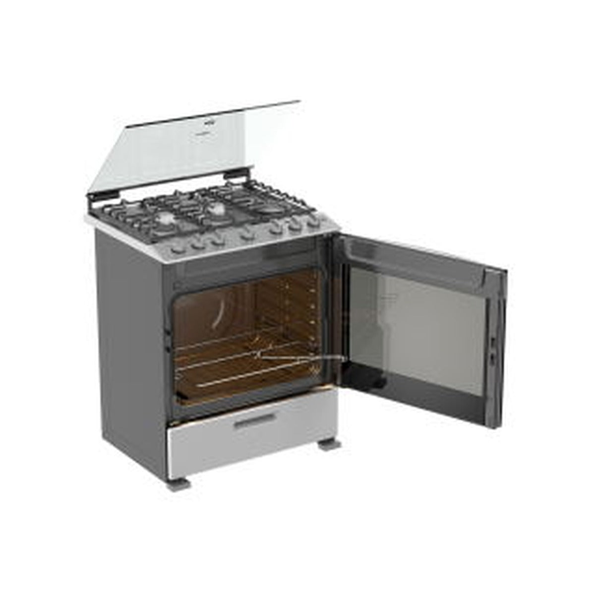Gas Stove 6 Burner 30" Whirlpool