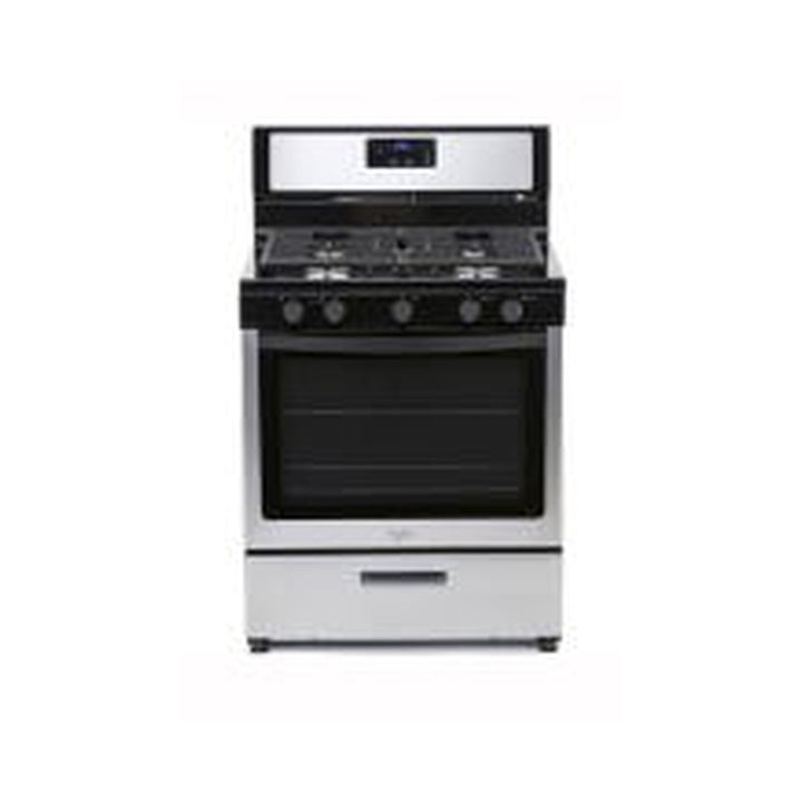 Gas Range 5 Burner 30" w Timer (Stainless Steel) Whirlpool