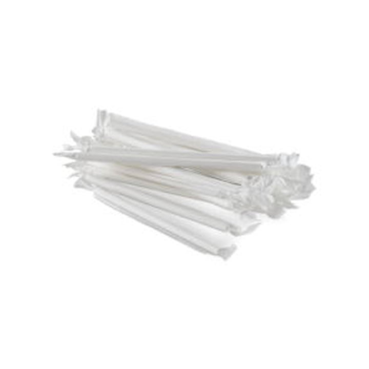 Straw Party Time Plastic 8" 250pcs