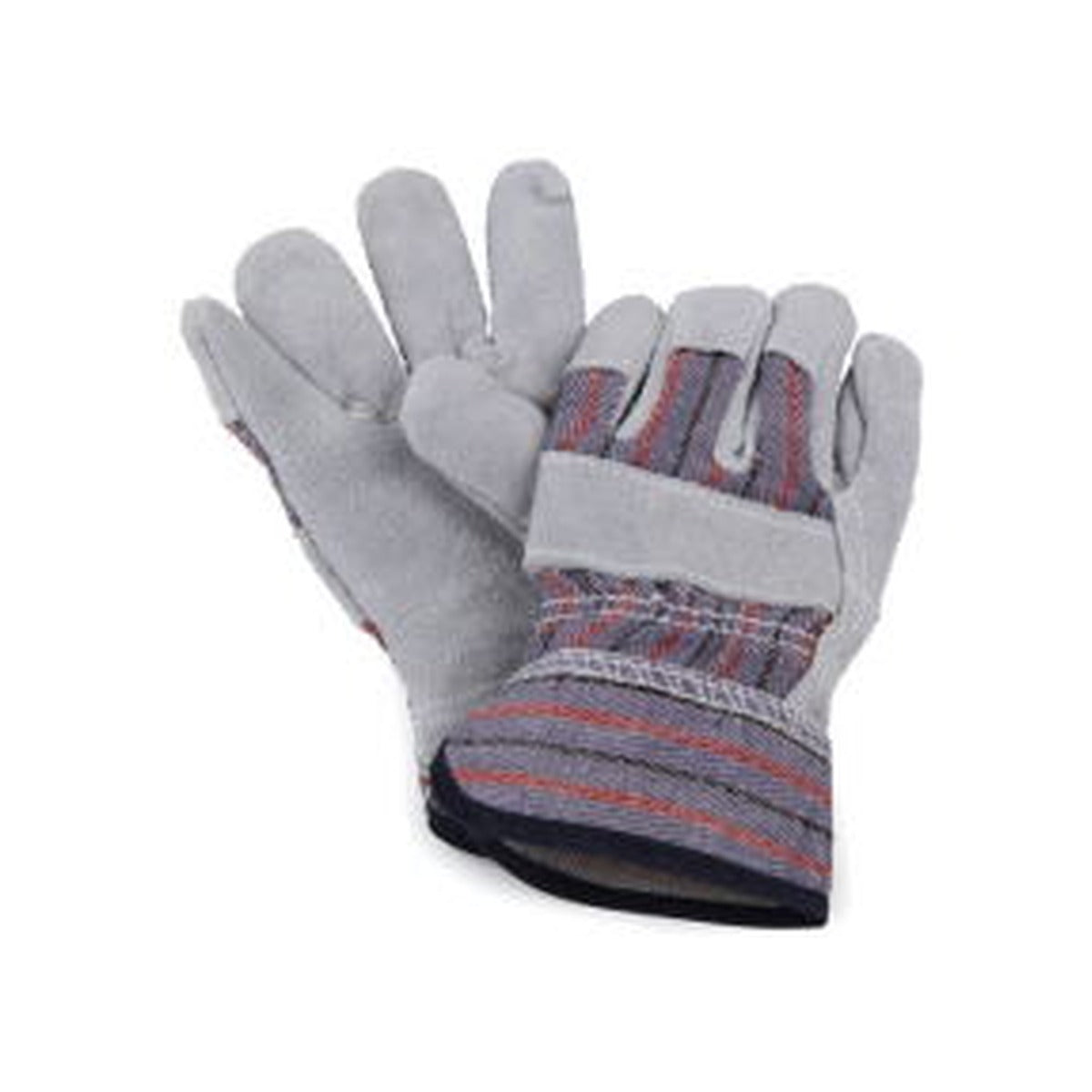 Gloves Work Leather & Cloth