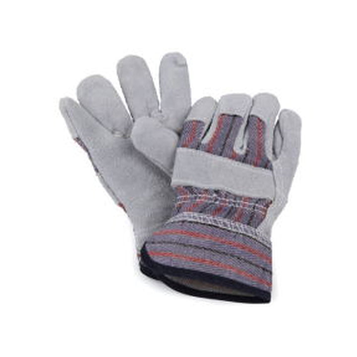 Gloves Work Leather & Cloth
