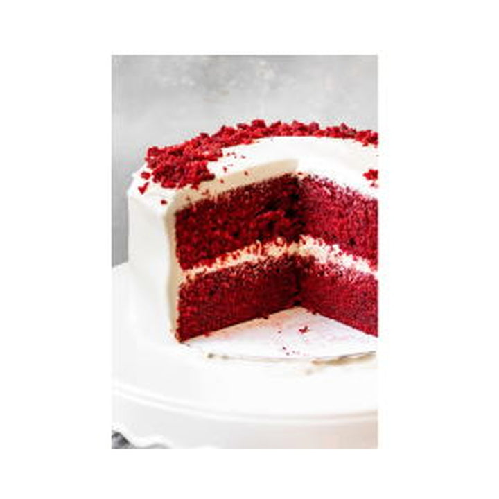 Red Velvet Cake With Cream Cheese Frosting (Half Pound)
