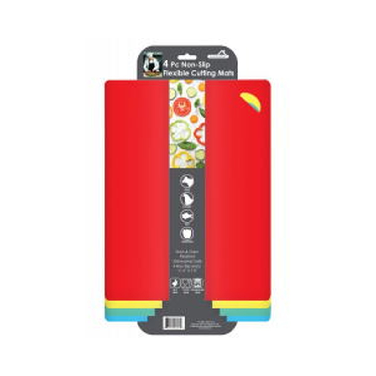 Cutting Board Mat Flex N Slip 4 pieces