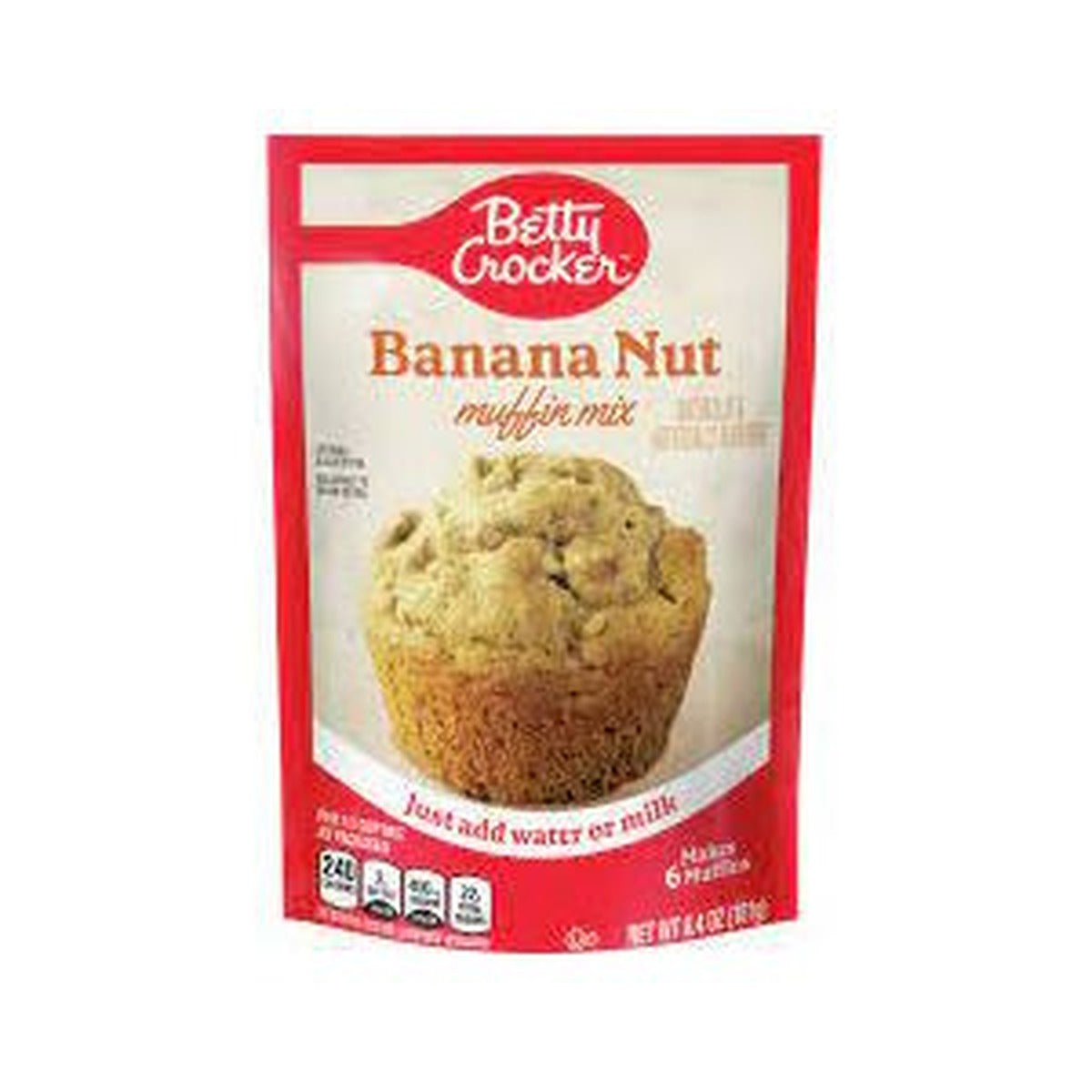 Muffin Mix Betty Crocker Banana Nut 181g