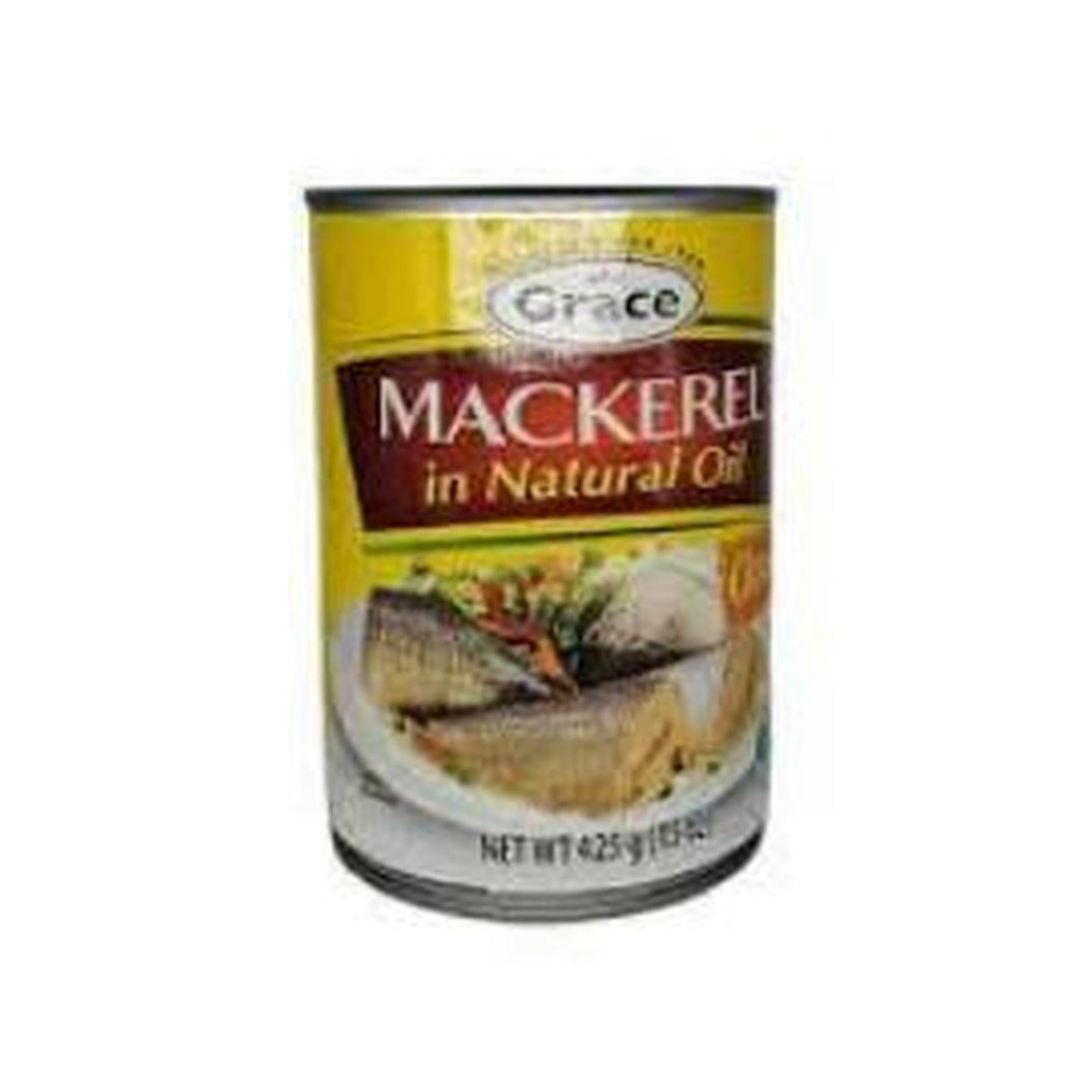 Mackerel Grace Natural Oil 425g