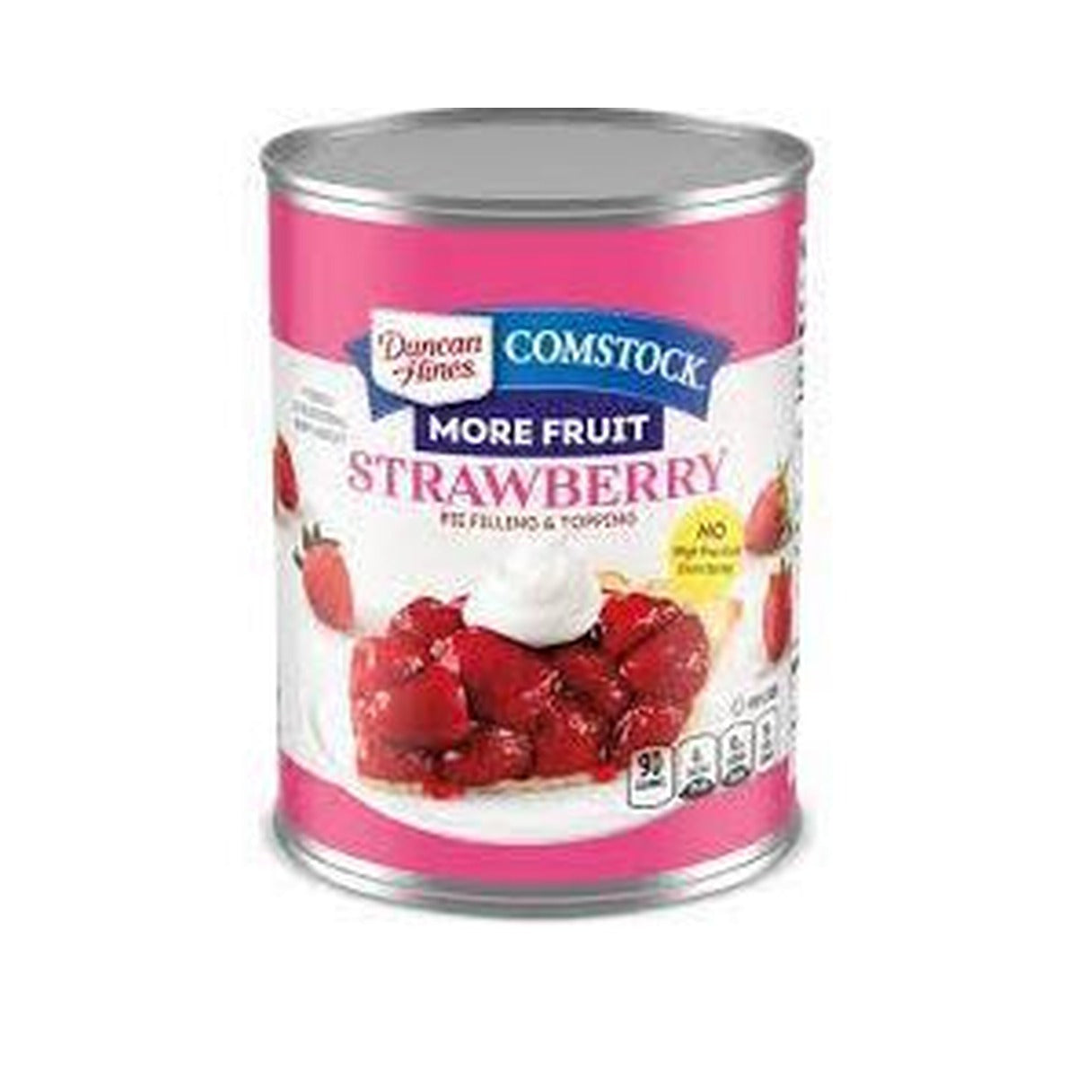 Pie Filling Comstock Strawberry 21oz