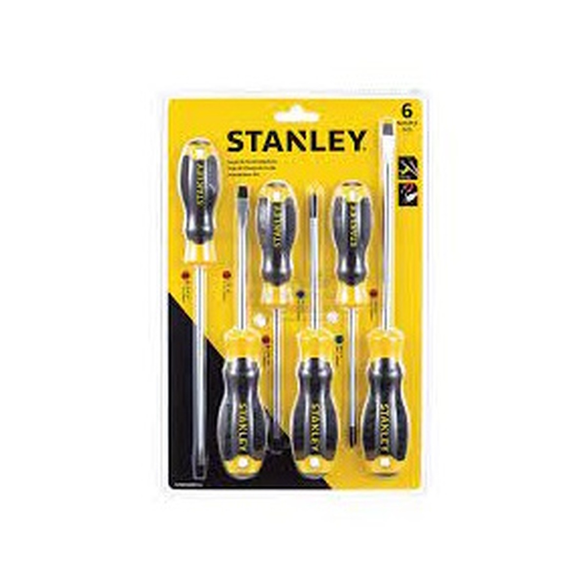 Screwdriver Set Stanley 6 pieces