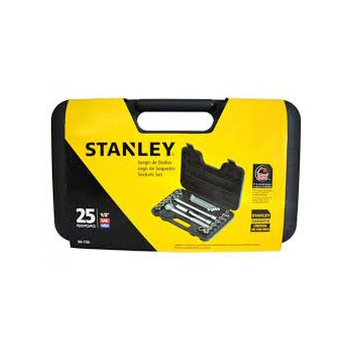 Socket Set Stanley 1/2" 25 pieces