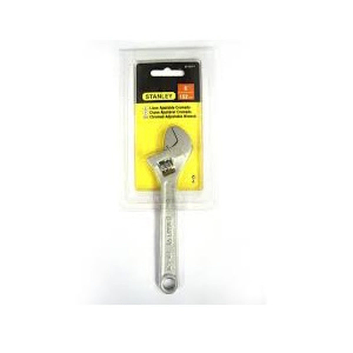 Wrench Stanley Chromed Adjustable 152mm (6")