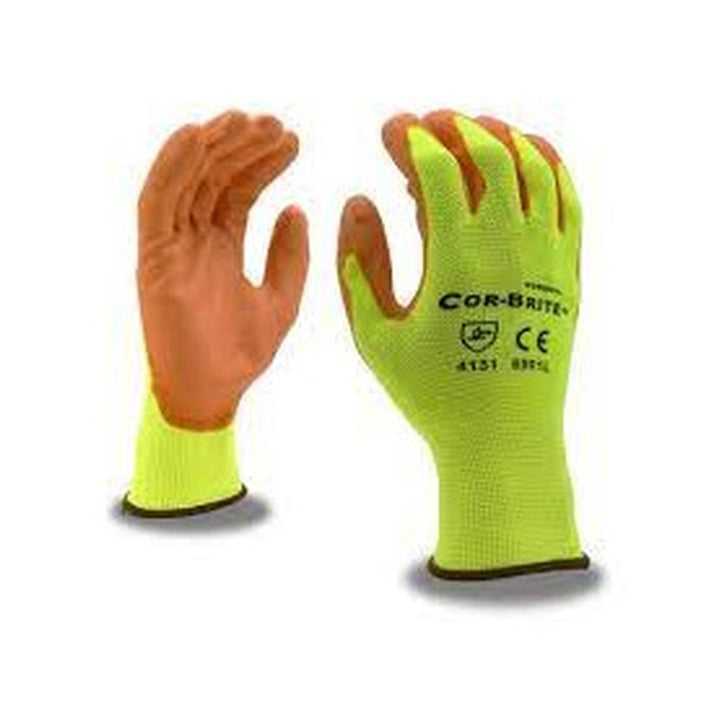 Gloves Cordova Hi Vis Orange & Yellow 13G Small