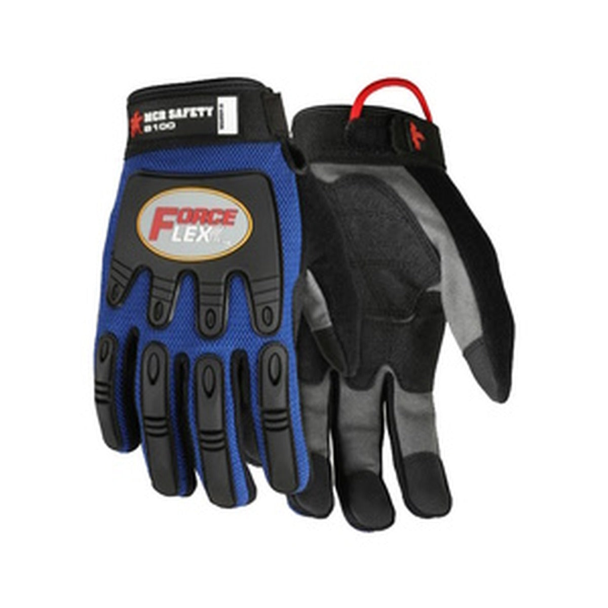 Gloves MCR Multi-Task Black Rough Grip Palm Pad MCR-B100 Large