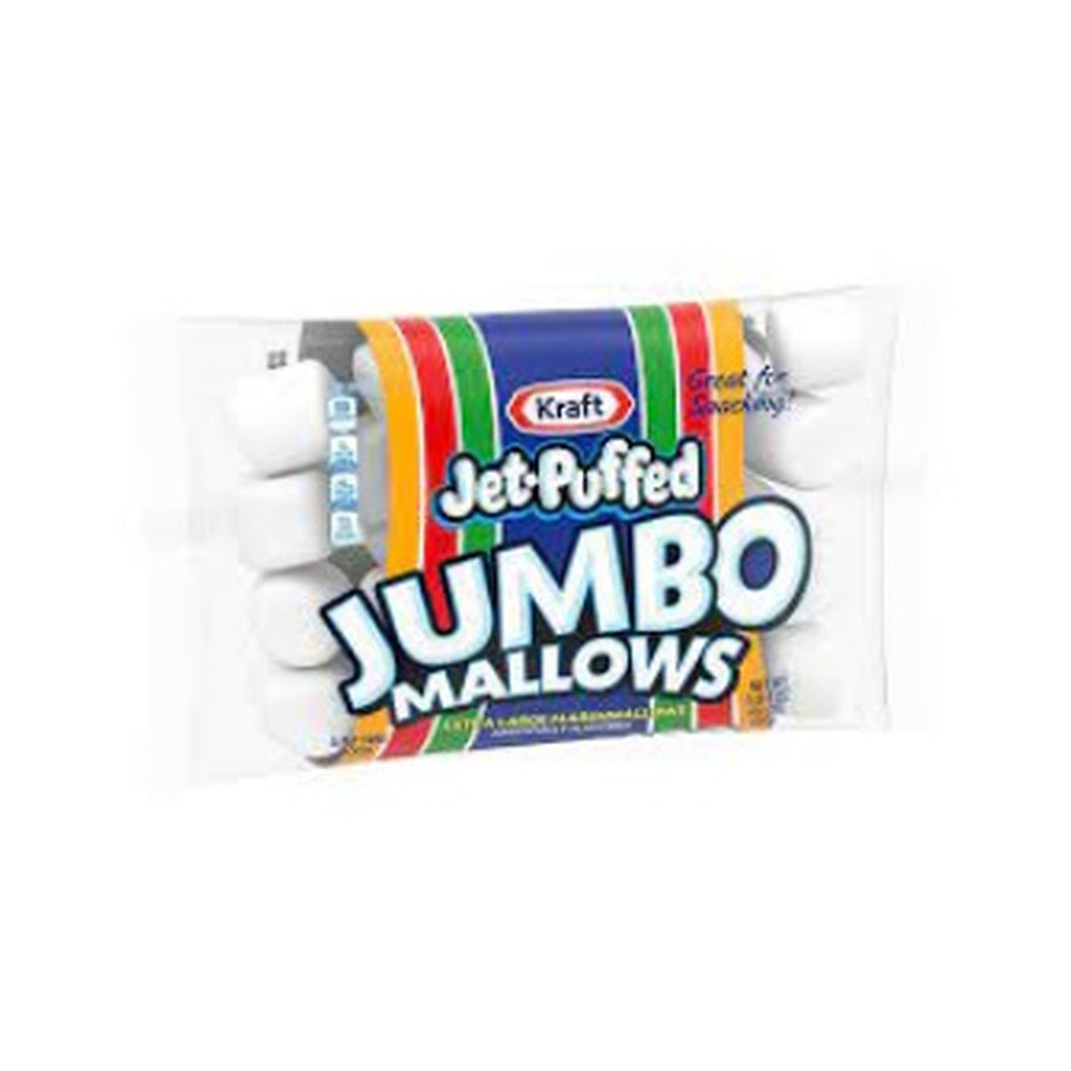 Marshmallows Kraft Jet-Puffed Jumbo 24oz