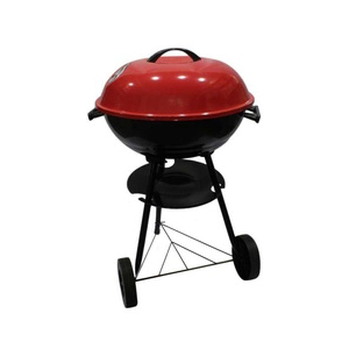 BBQ Grill/ 14''/ Charcoal Barbeque Red Round