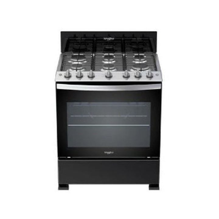 Gas Stove Free Standing 30” (Black) Whirlpool