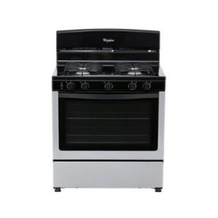 Gas Range 4 Burner 30” (Silver) Whirlpool