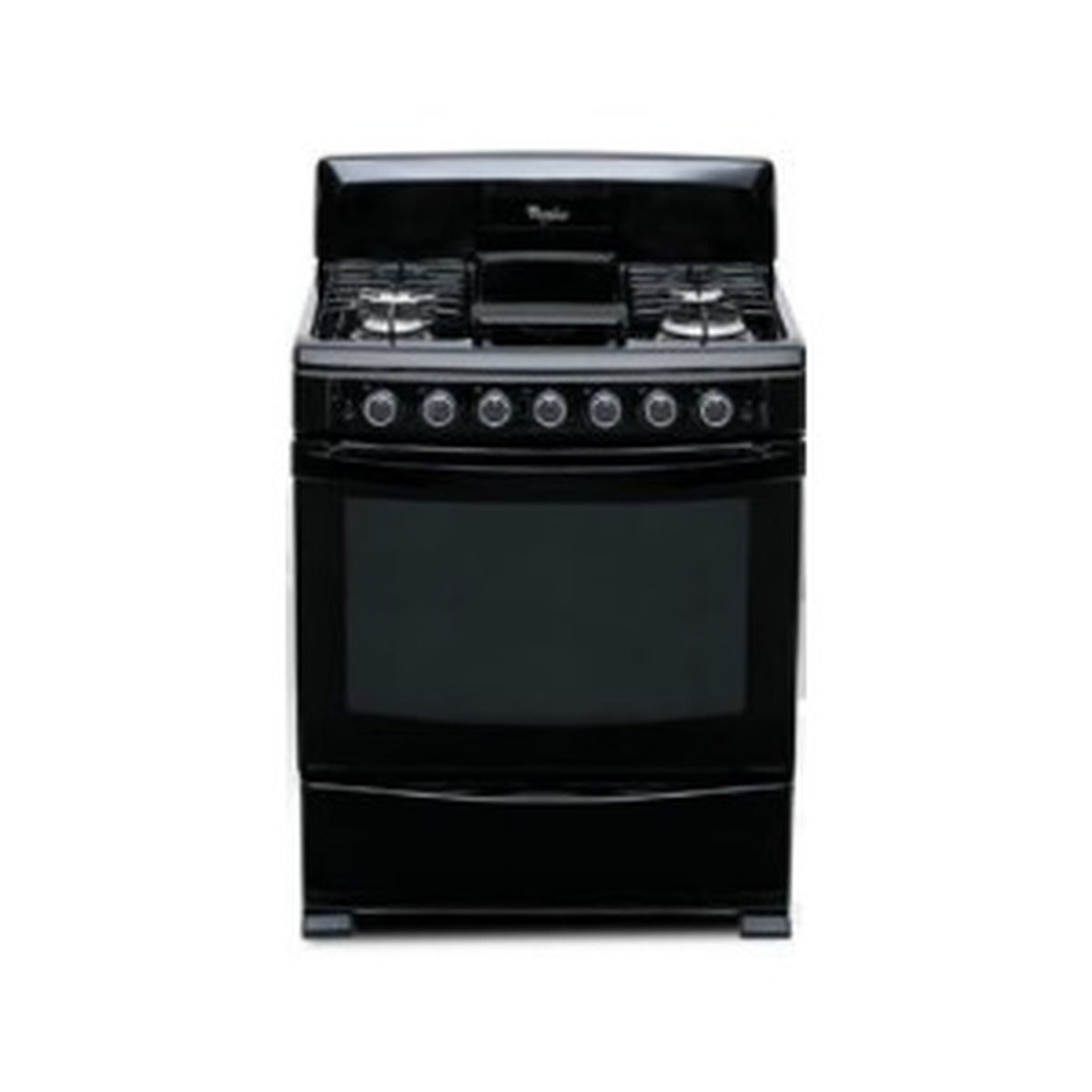 Gas Range 6 Burner 30" (Black) Whirlpool