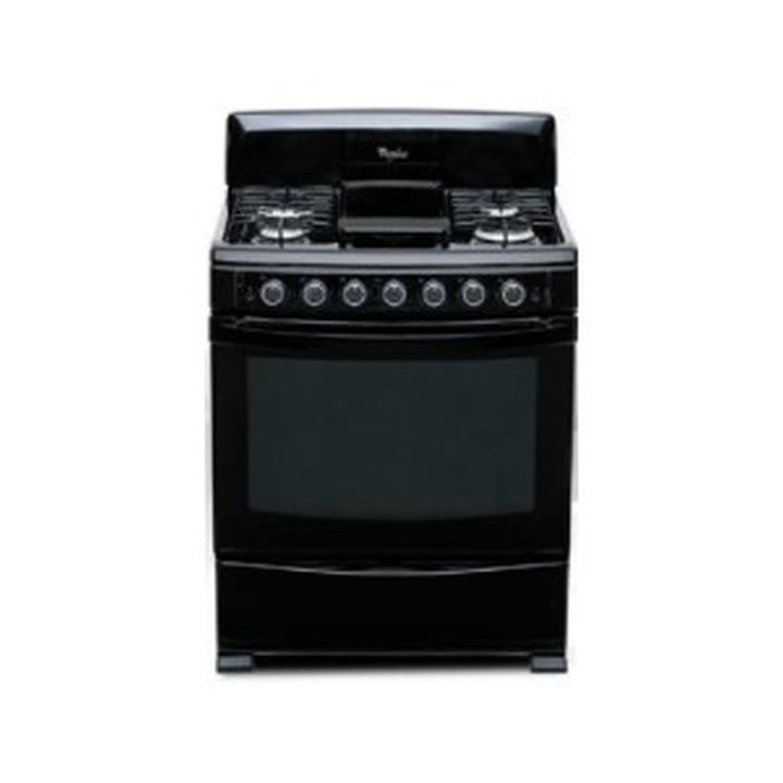 Gas Range 6 Burner 30" (Black) Whirlpool