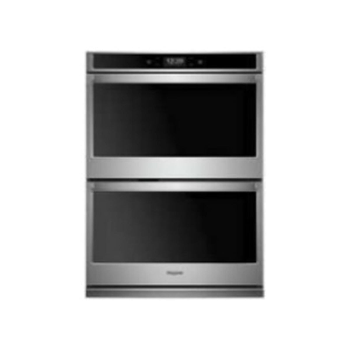 Gas Stove 10ft Double Wall Oven w Air Fryer (White) Whirlpool