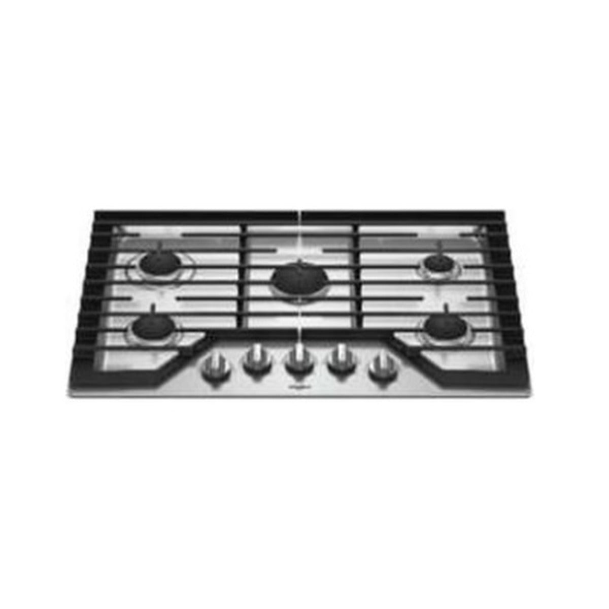 Gas Cooktop 30" w EZ-2-Lift Cast Iron Grates (Black) Whirlpool