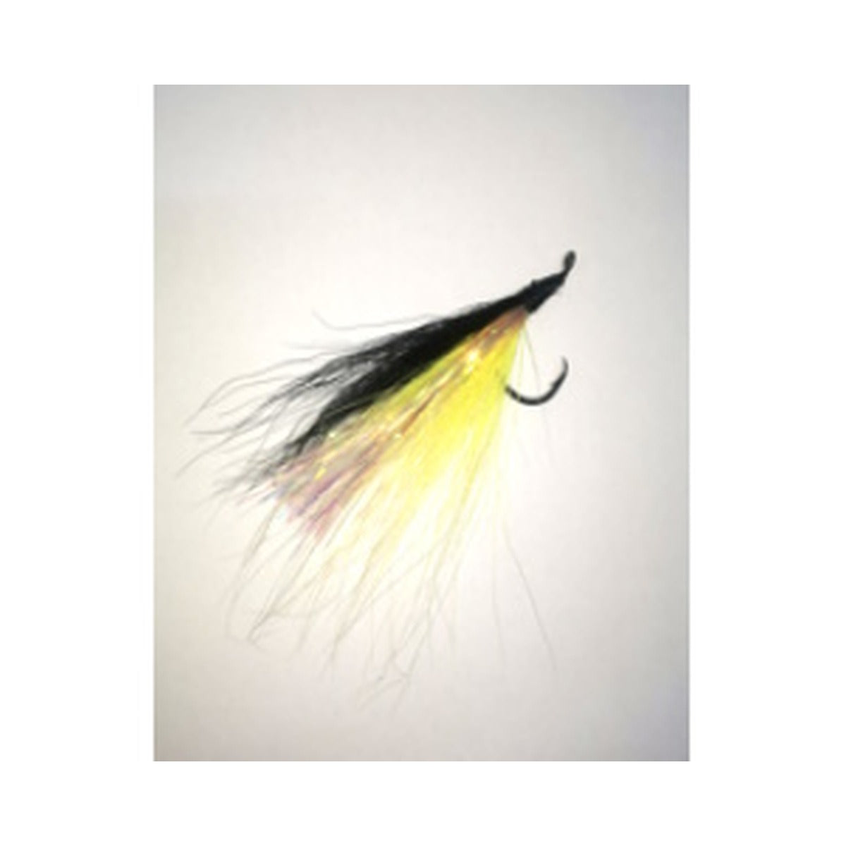 Fly Lure Neon Green/ Black with Flash