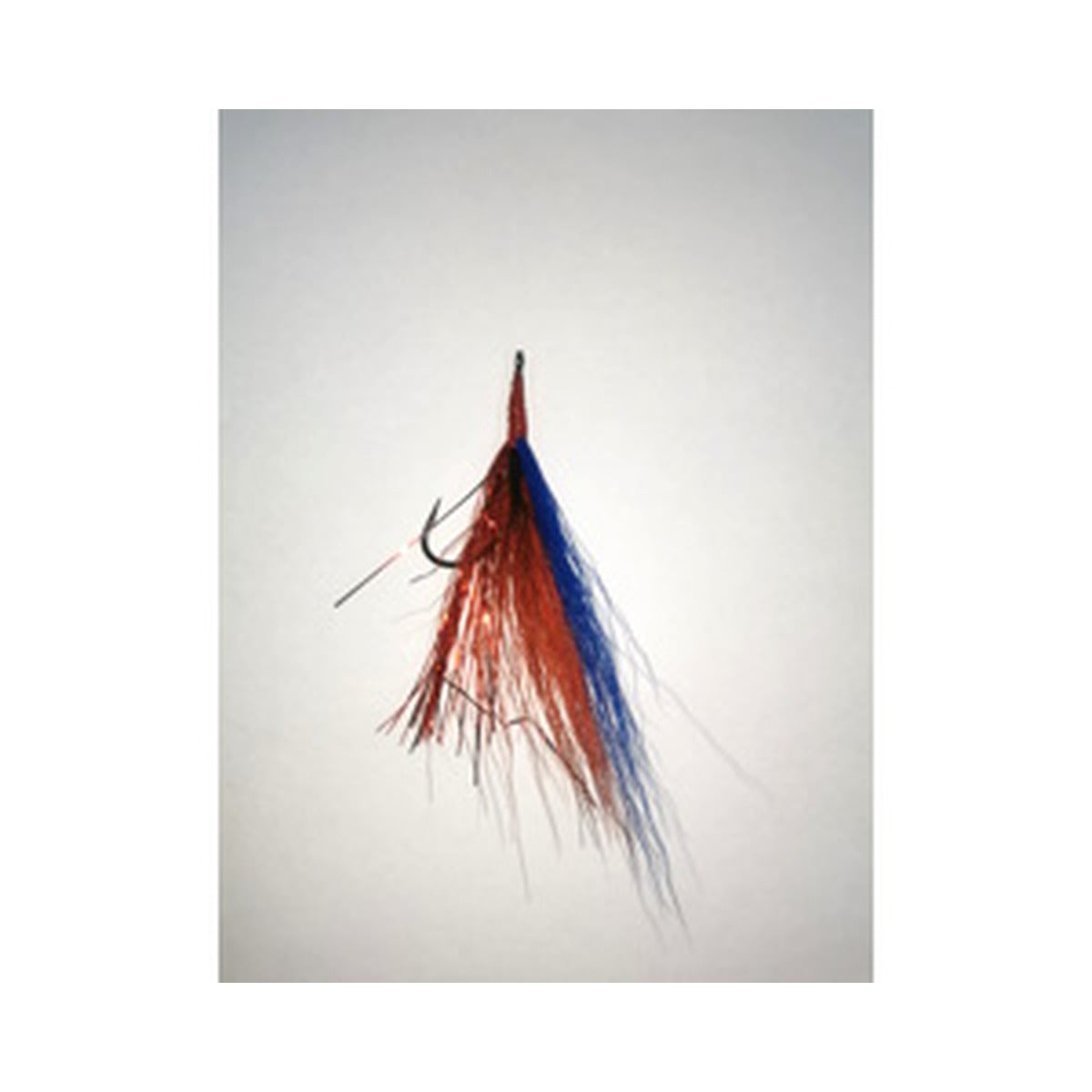 Fly Lure Red/Blue with Flash
