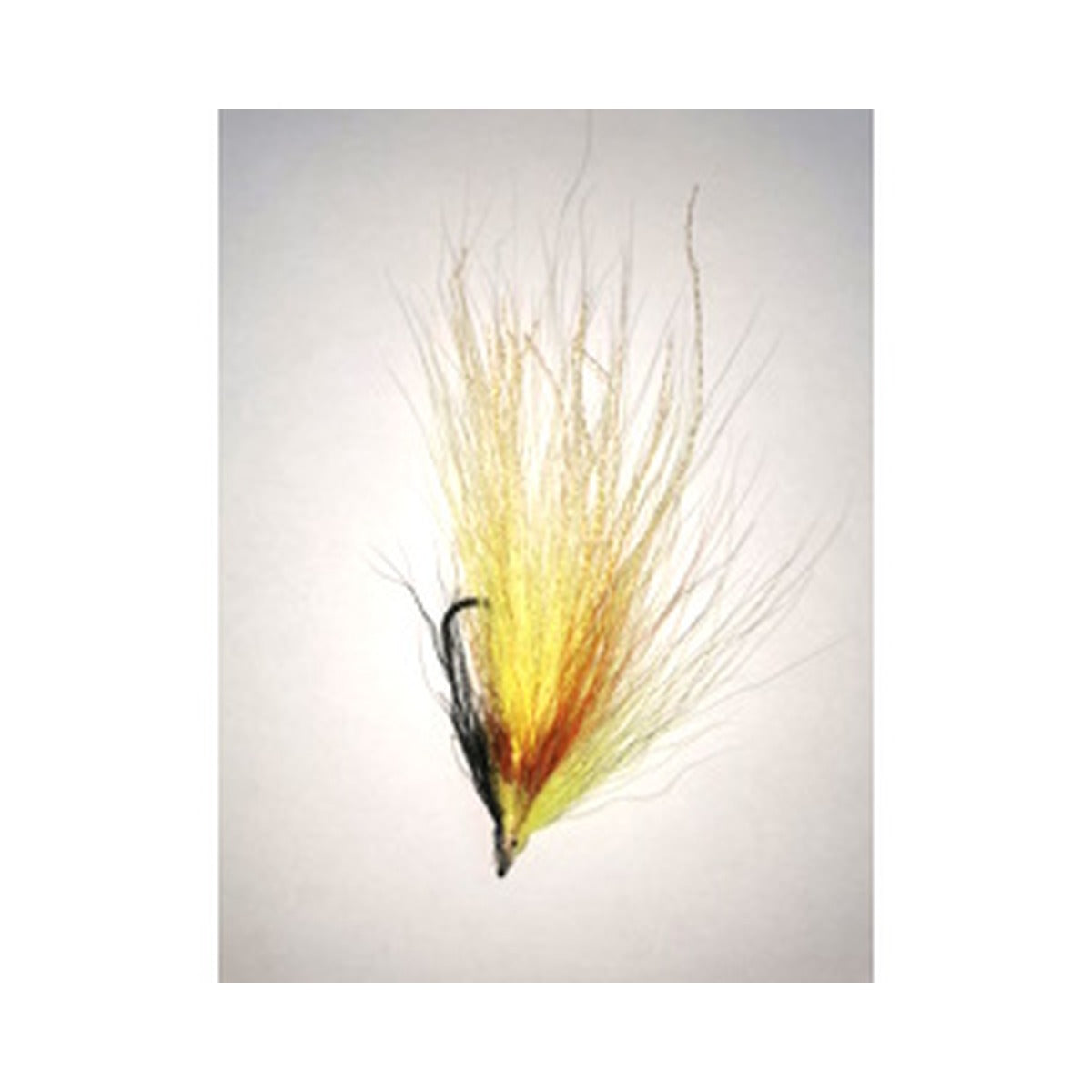 Fly Lure Neon Green/ Red with Flash