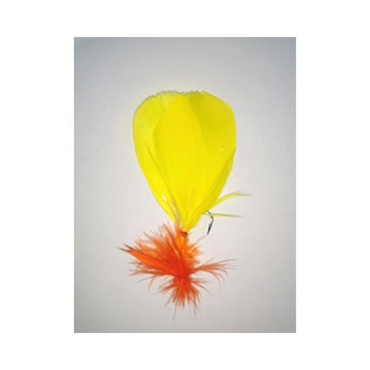 Fly Lure Yellow/ Orange Feather