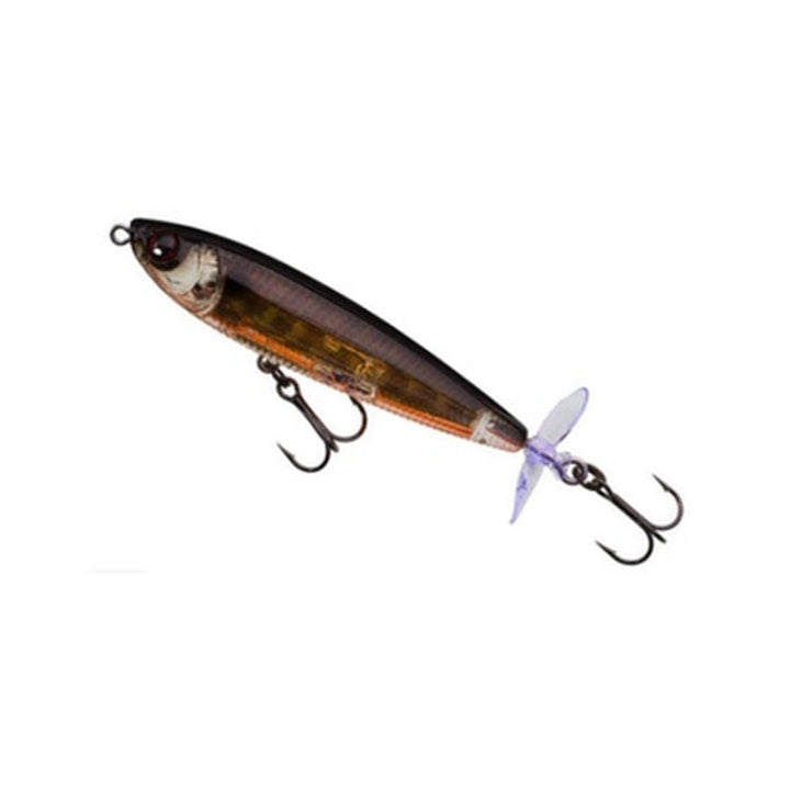 Fishing Lures Prop Floating Prism Gold Black