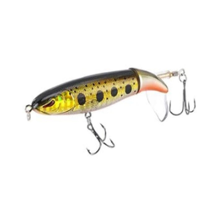 Fishing Lures Prop Floating Black/Gold