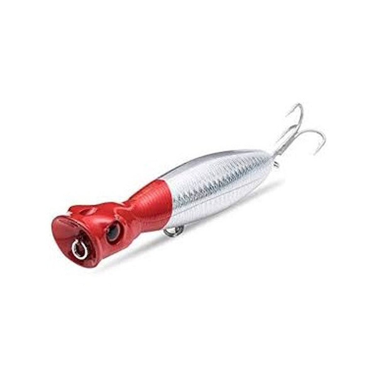 Fishing Lures Popper Red/Silver
