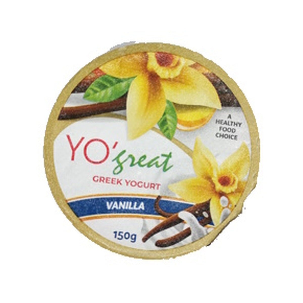 Yogurt Yo'Great Greek Vanilla 150g