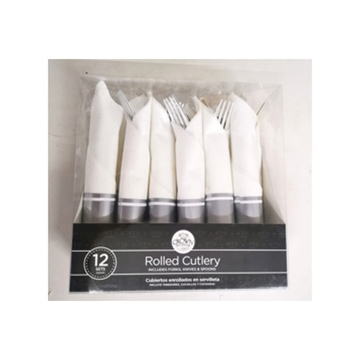 Disposable Cutlery Crown 12 Sets