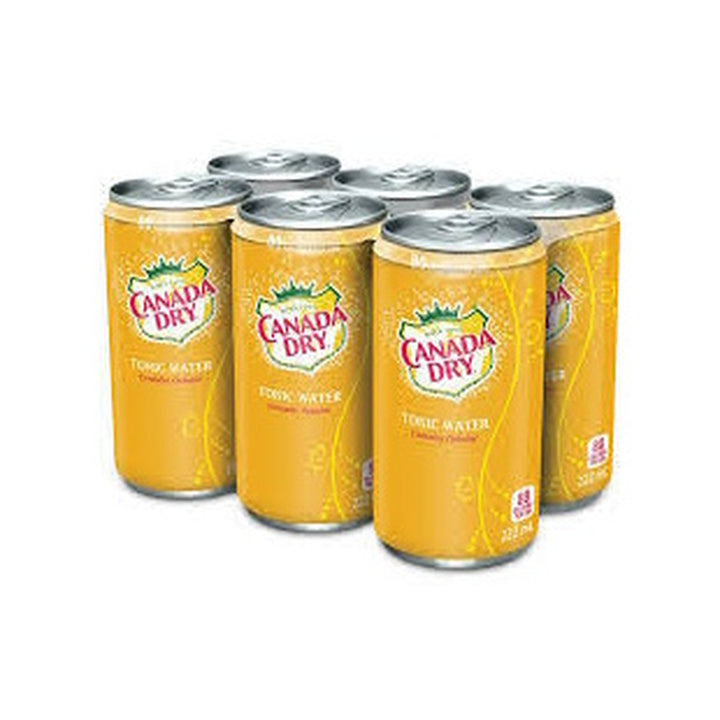 Canada Dry Tonic Water 222ml (6 Pack)