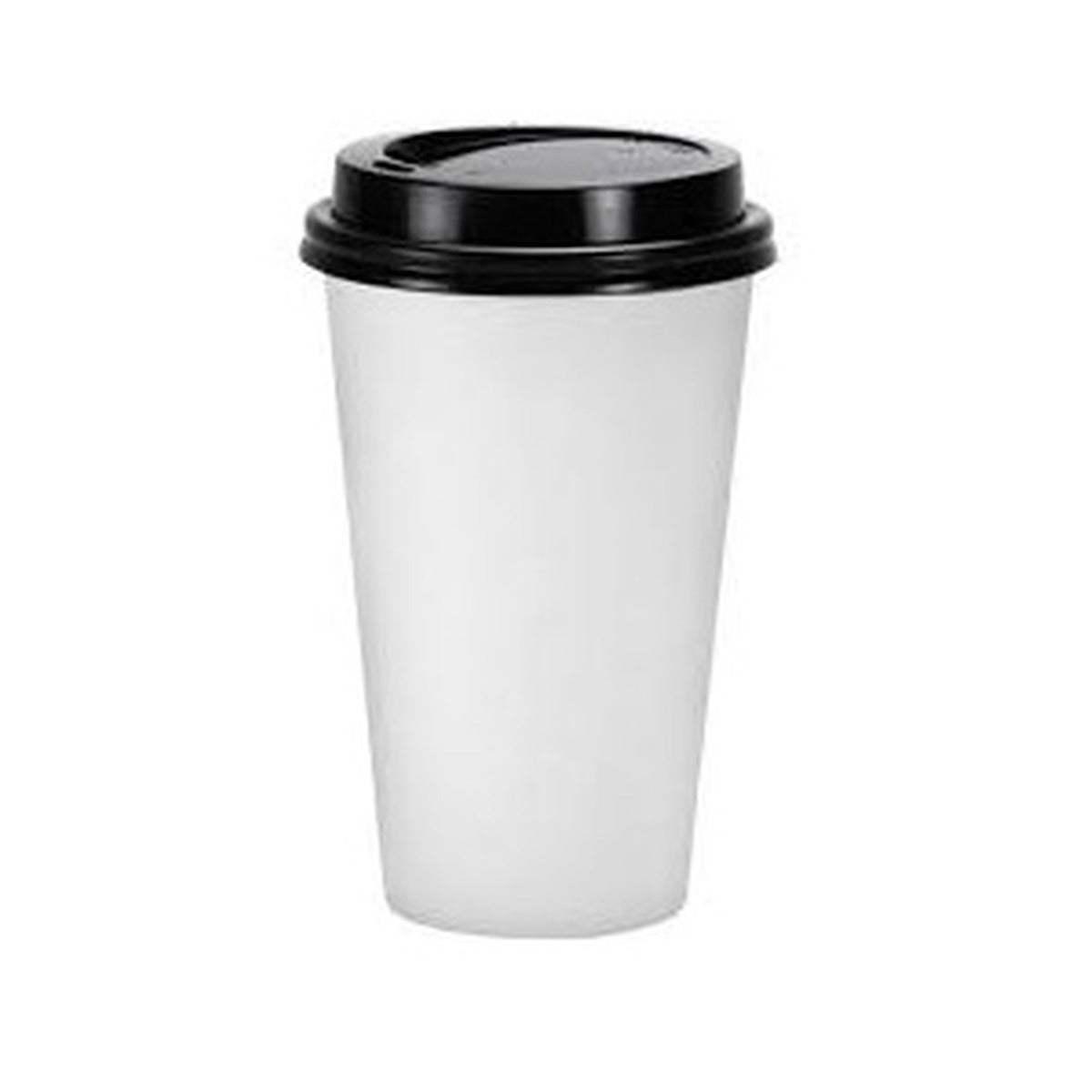 Disposable Cups Coffee w lid 16oz 50 cups